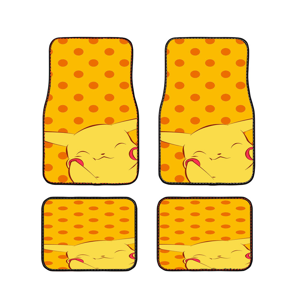 Pokemon Happy Pikachu Car Floor Mats Accessories