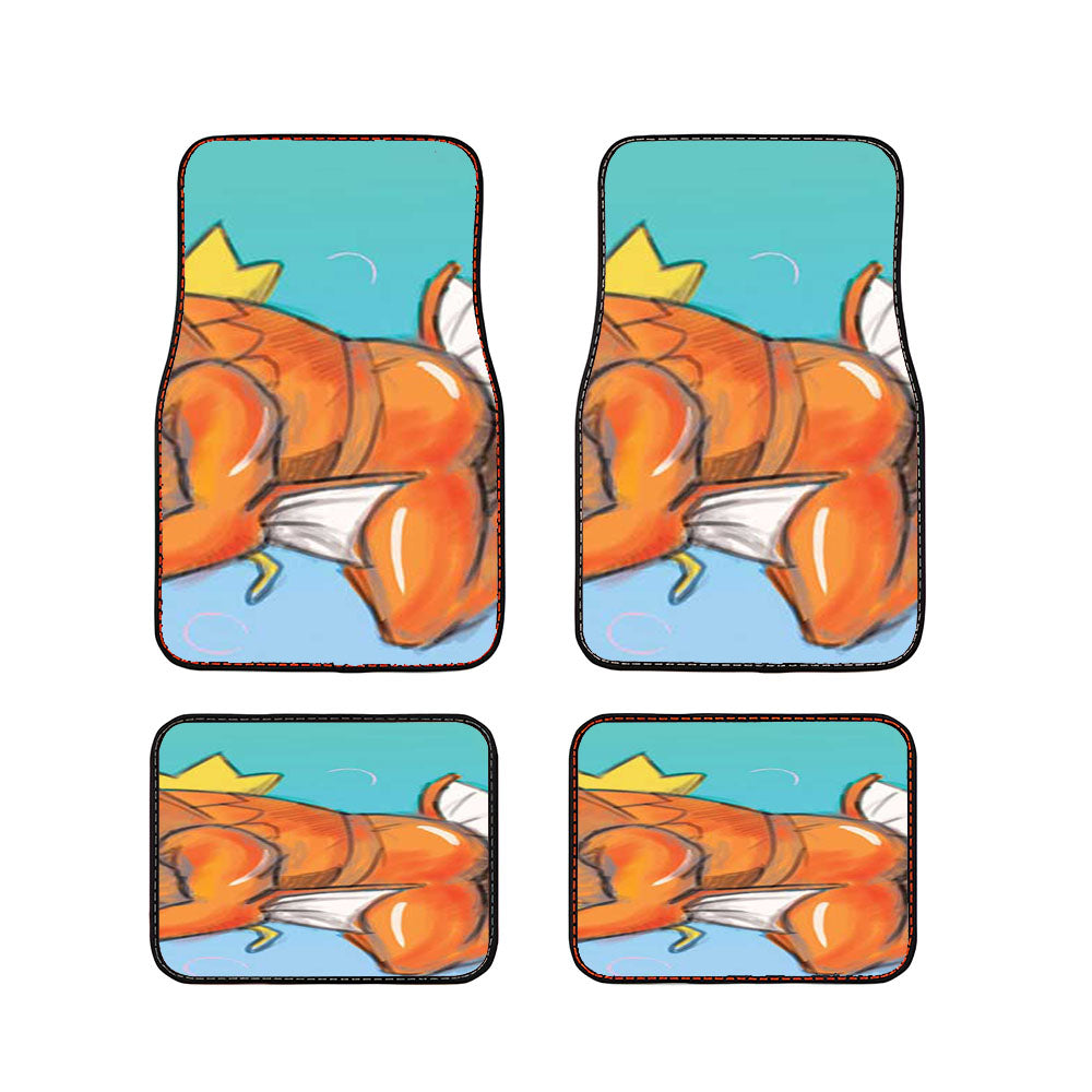 Pokemon Magikarp Sketch Car Floor Mats Accessories