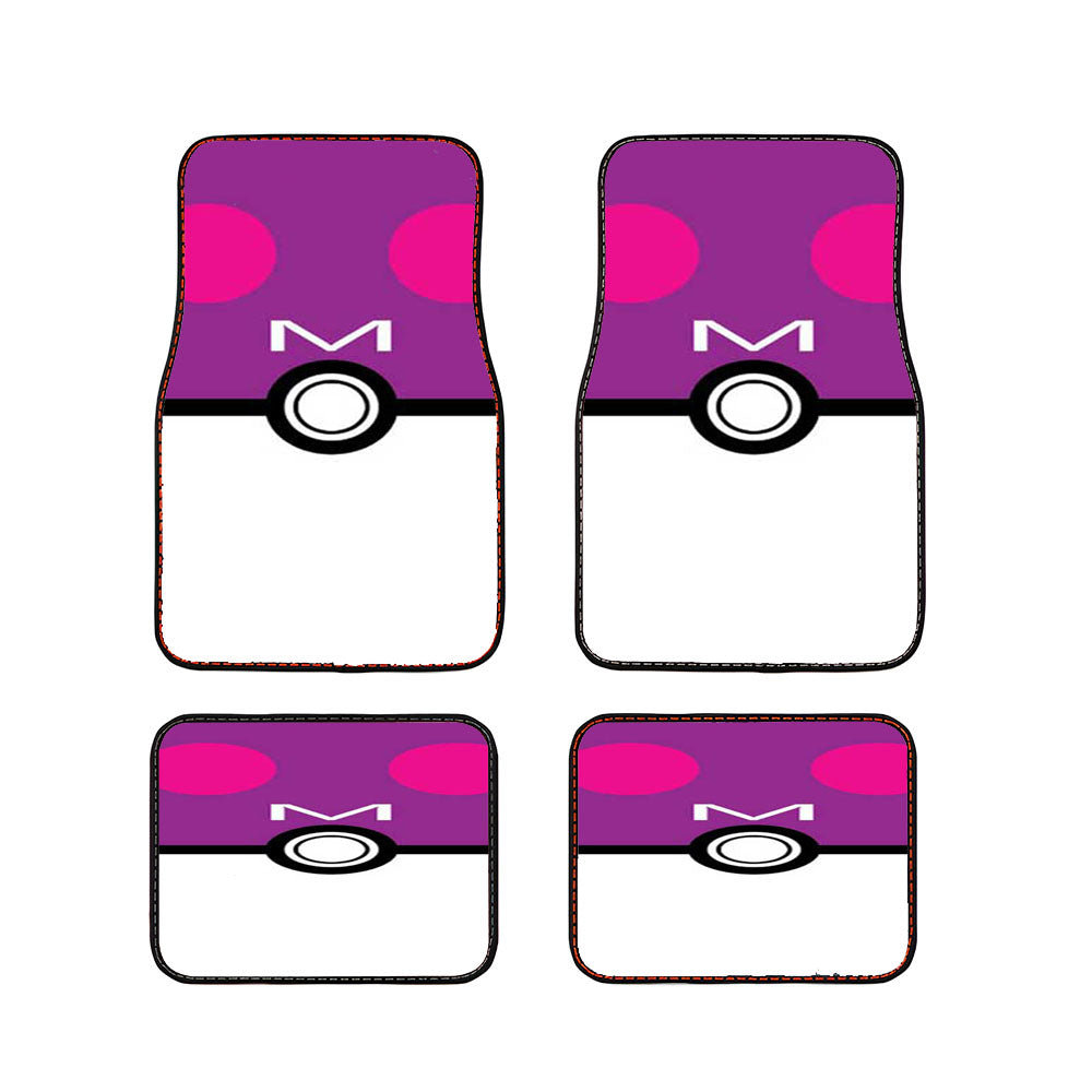 Pokemon Masterball Minimal Car Floor Mats Accessories