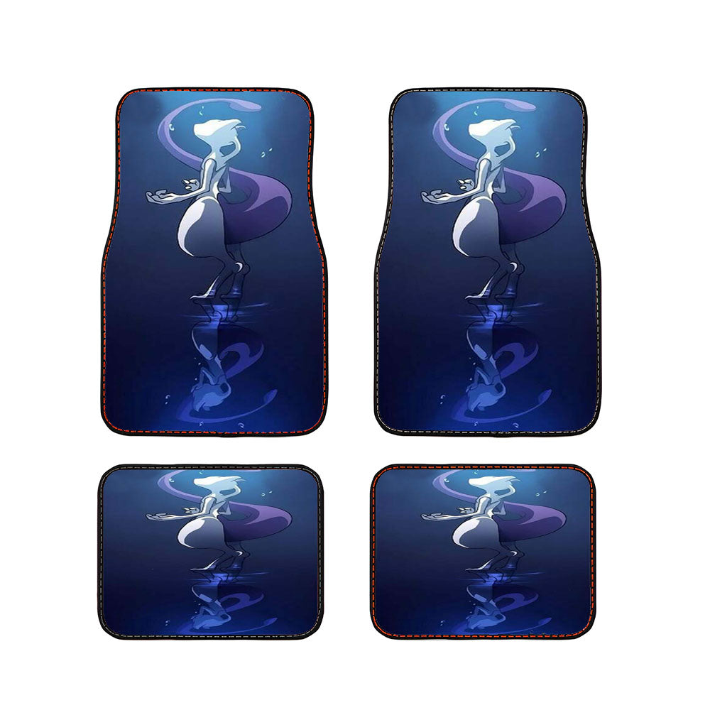 Pokemon Mewtwo Cartoon Car Floor Mats Accessories