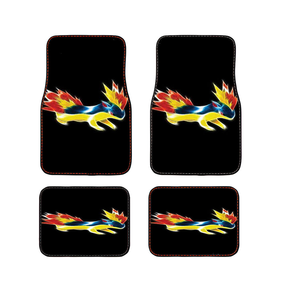 Pokemon Quilava Car Floor Mats Accessories