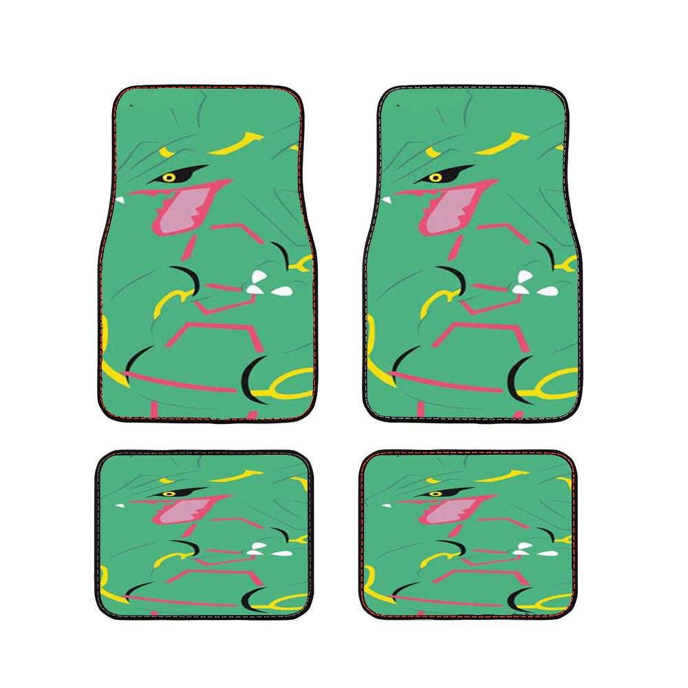 Pokemon Rayquaza Minimal Car Floor Mats Accessories