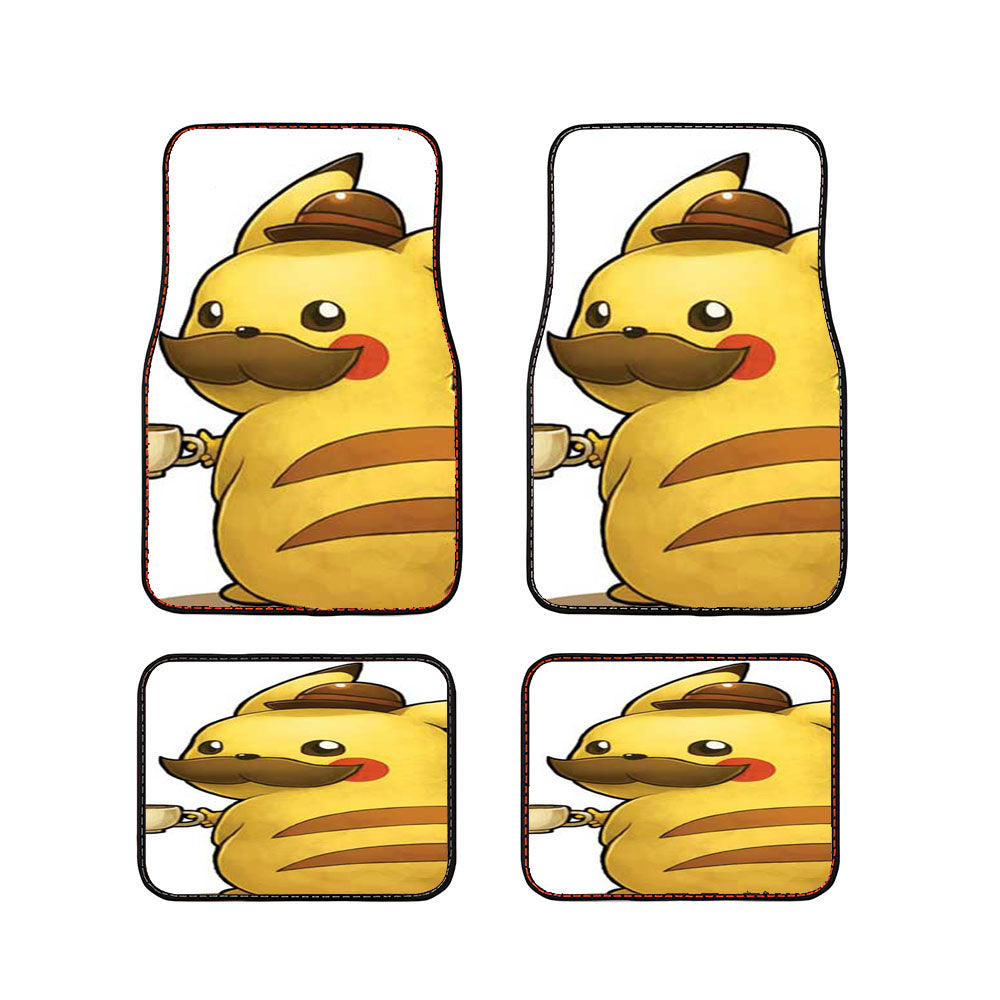 Pokemon Sir Pikachu Car Floor Mats Accessories