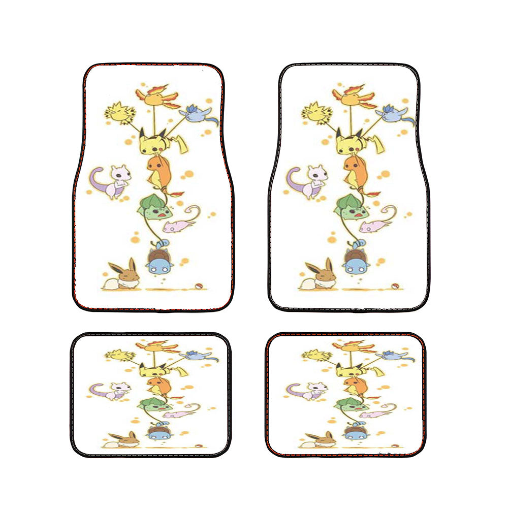 Pokemon Stack Car Floor Mats Accessories