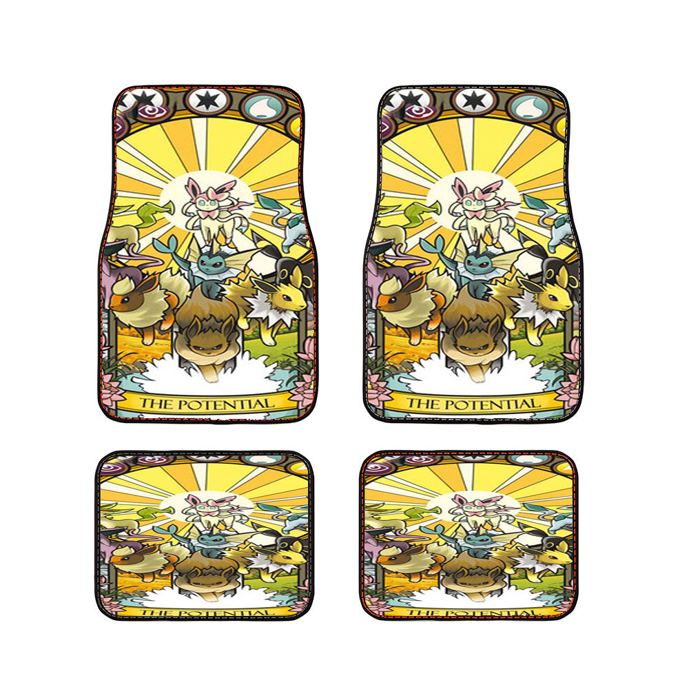 Pokemon The Potential Car Floor Mats Accessories