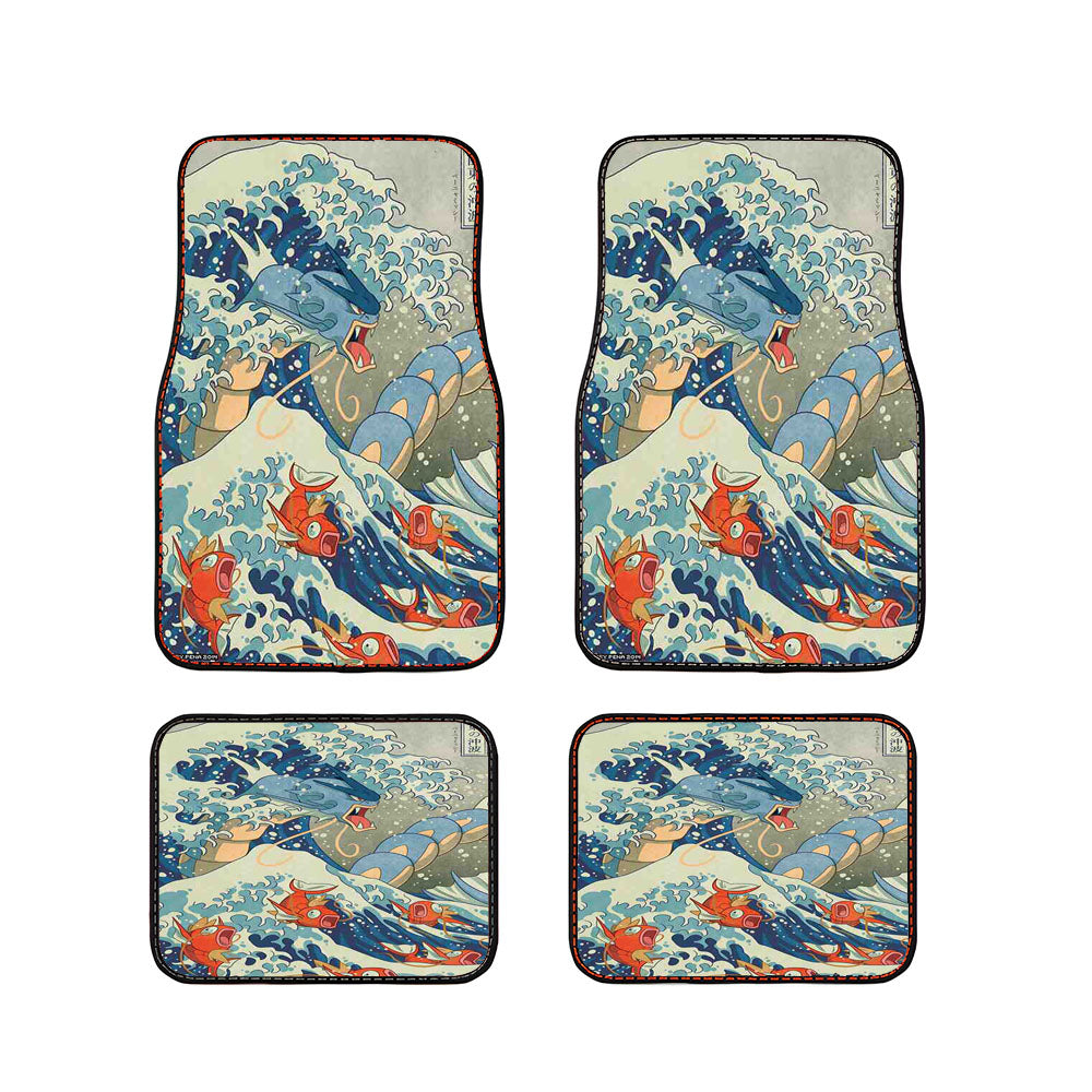 Pokemon Wave Car Floor Mats Accessories