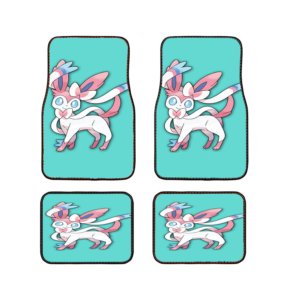 Pokemon X Y Sylveon Eevee Evolution Car Floor Mats Accessories