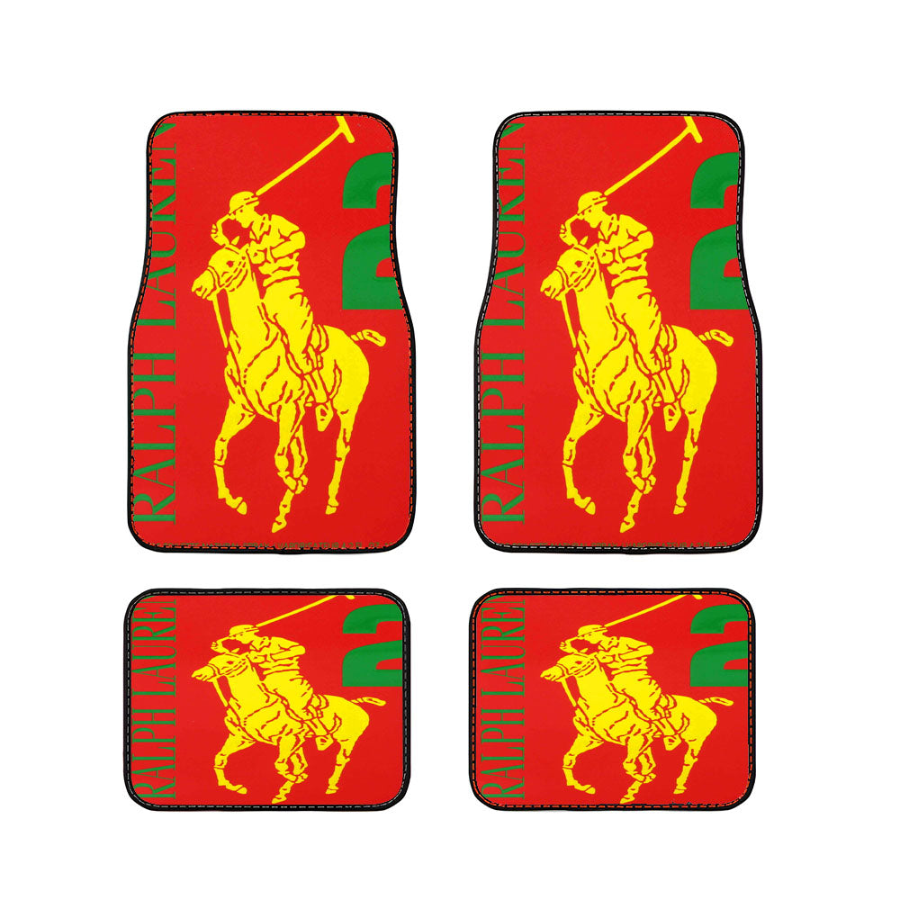 Polo Ralph Lauren Big Pony Red P Car Floor Mats Accessories