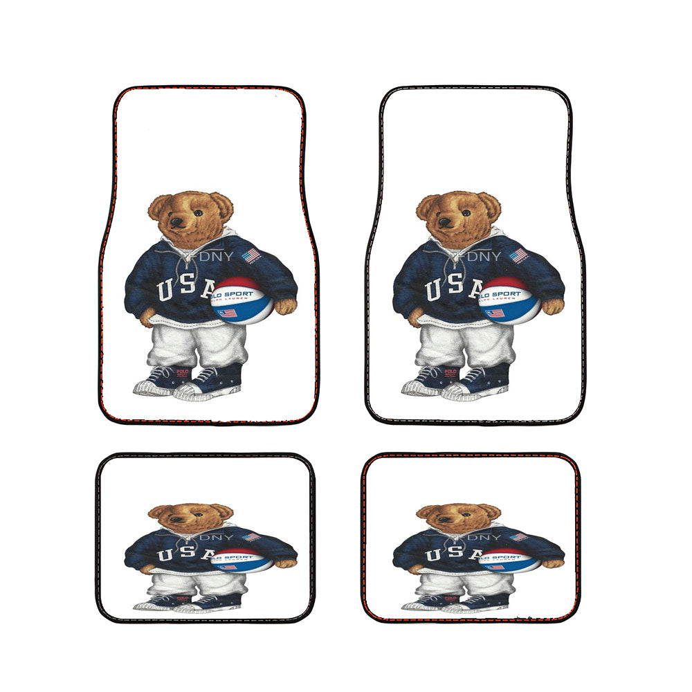Polo Sweater Ralph Laurens Basketball Car Floor Mats Accessories