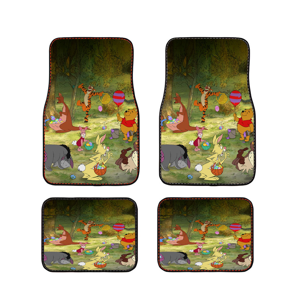 Pooh Party Car Floor Mats Accessories