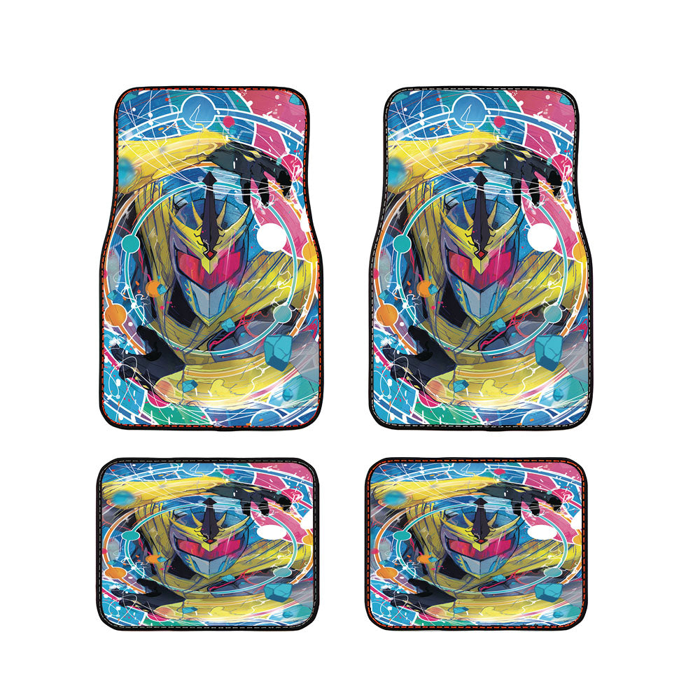 Power Rangers Colorful Car Floor Mats Accessories