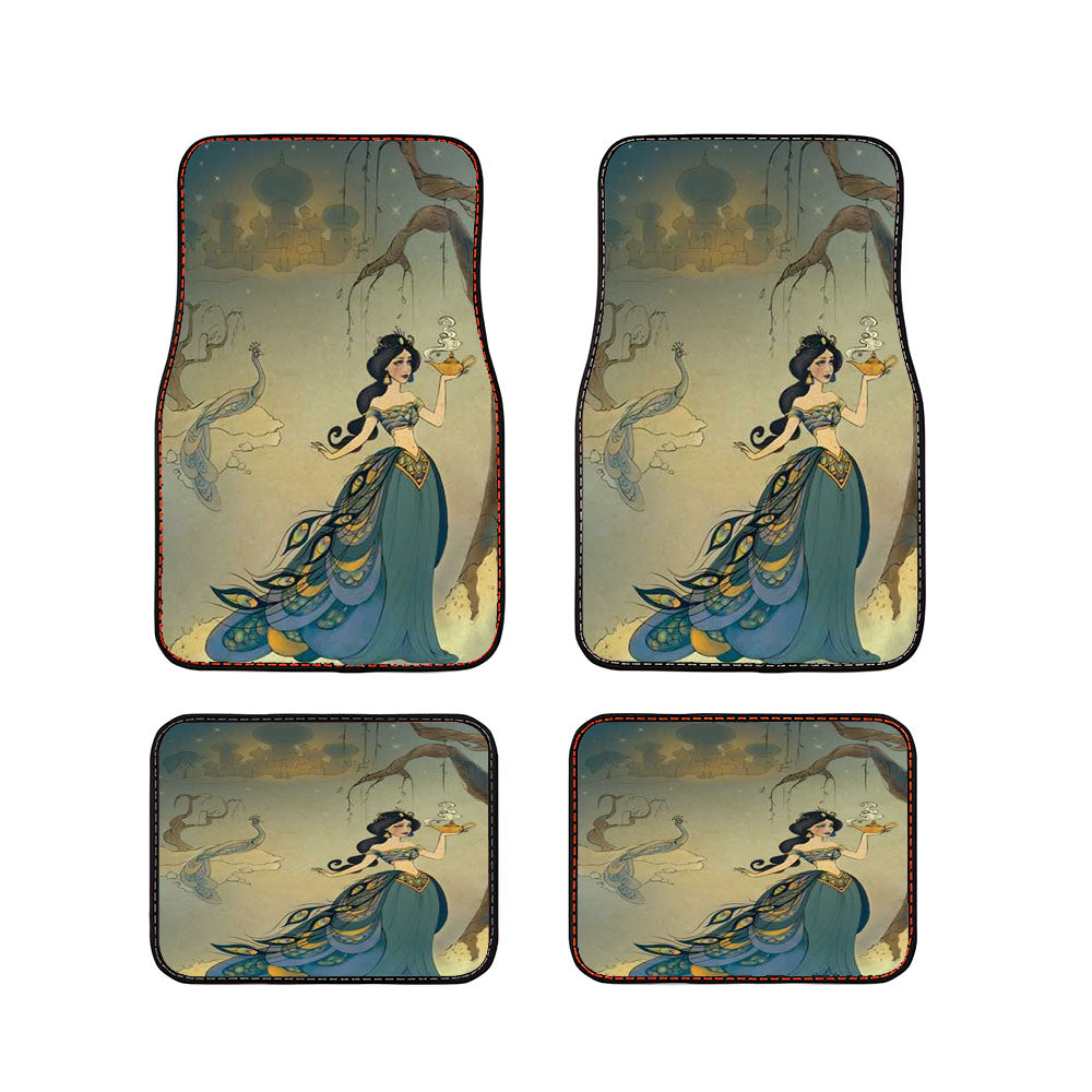 Princess Jasmine Car Floor Mats Accessories