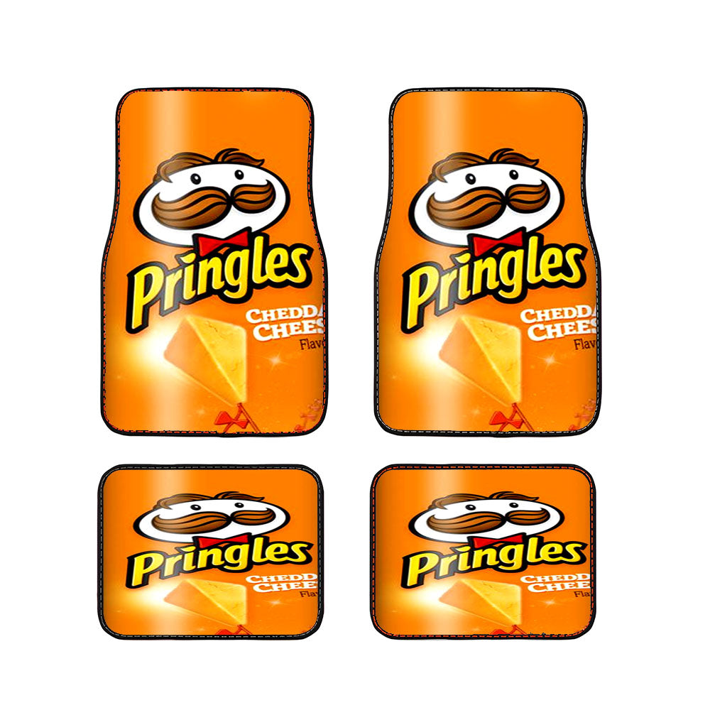 Pringles Cheddar Cheese Flavour Car Floor Mats Accessories