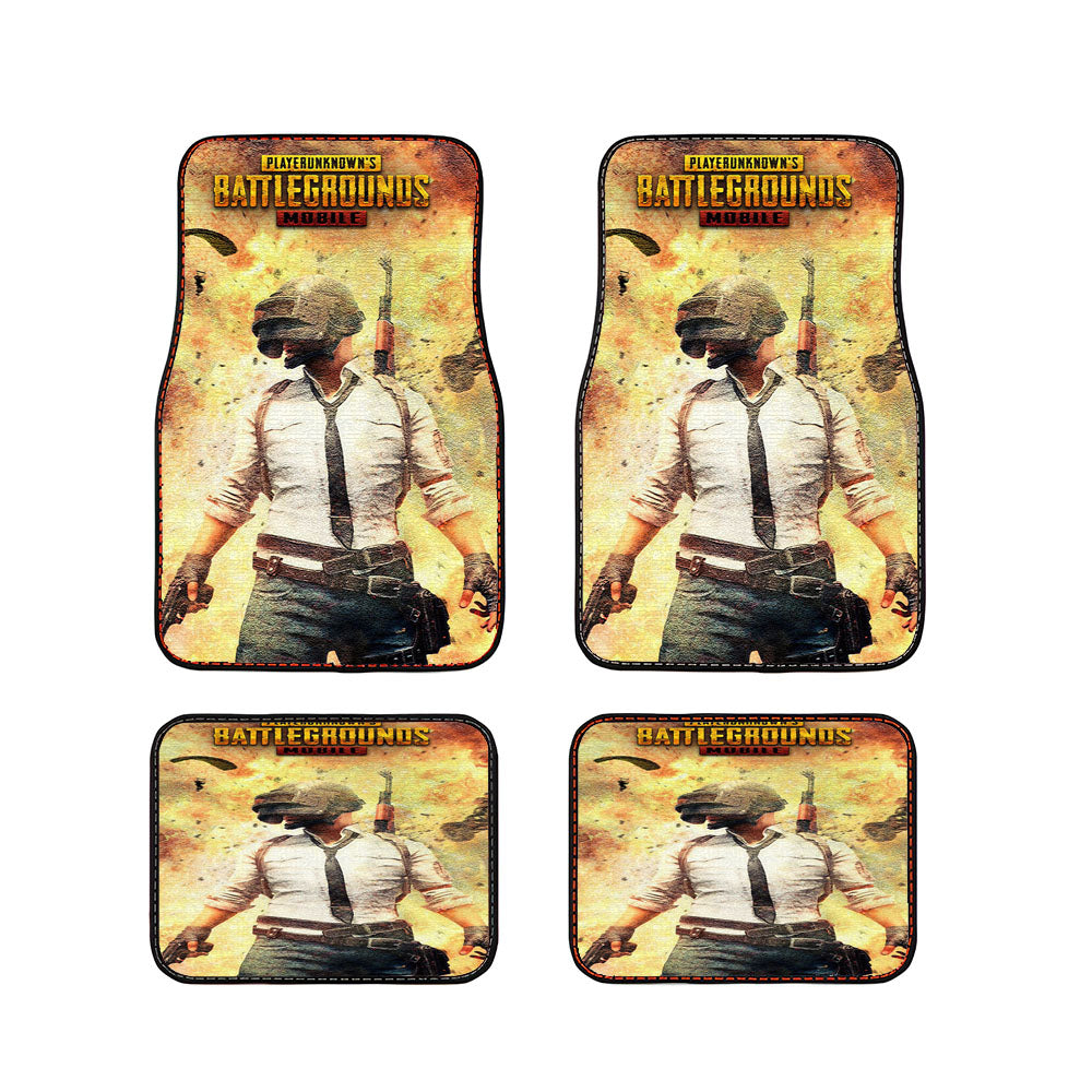 Pubg Mobile Player Unknowns Battlegrounds Car Floor Mats Accessories