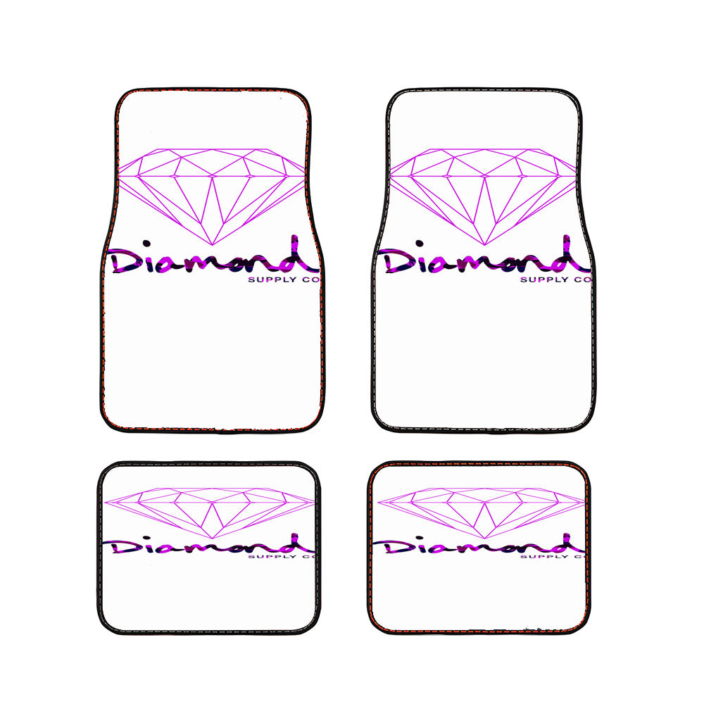 Purple Diamond Supply Co Car Floor Mats Accessories