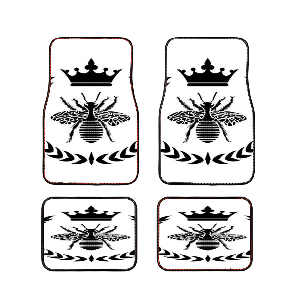 Queen Bee Crown Car Floor Mats Accessories