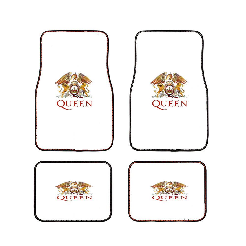 Queen Logo Car Floor Mats Accessories