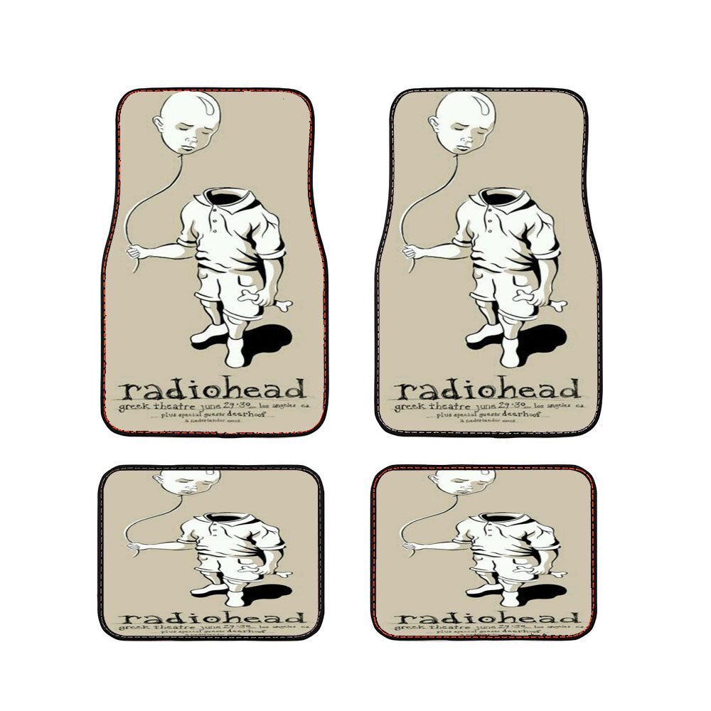 Radiohead Concert Car Floor Mats Accessories