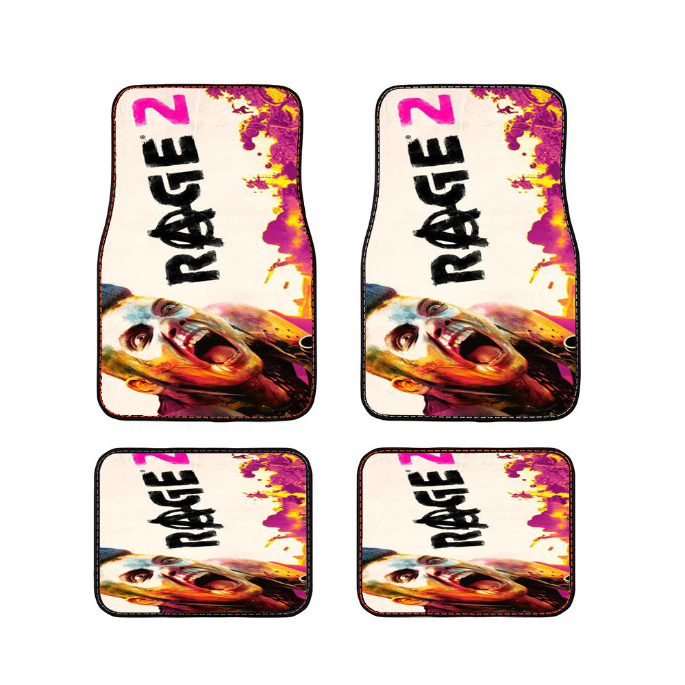 Rage Games Wallpap Car Floor Mats Accessories