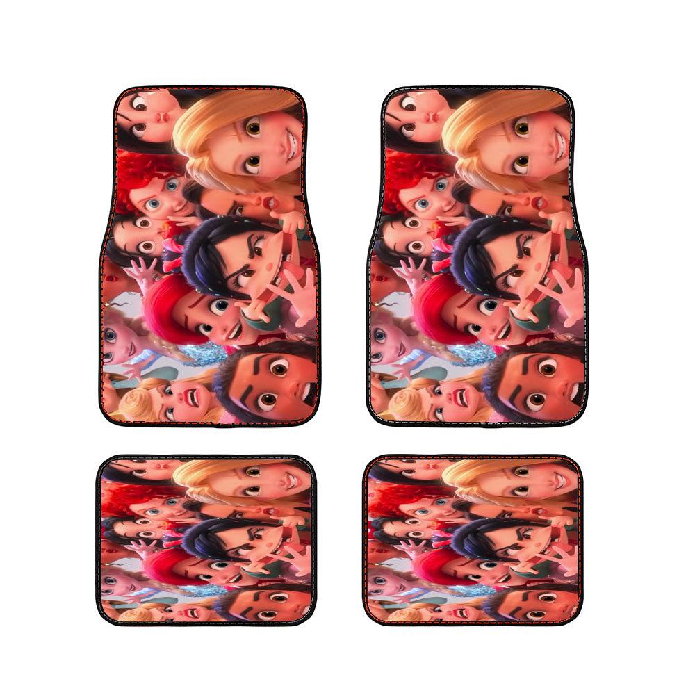Ralph Breaks The Internet Princesses Car Floor Mats Accessories