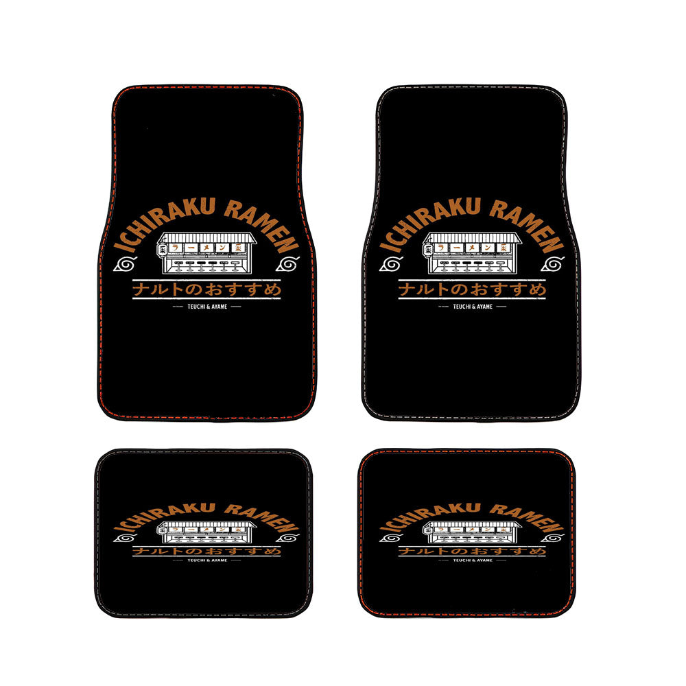 Ramen Ichikaru From Naruto Konoha Car Floor Mats Accessories