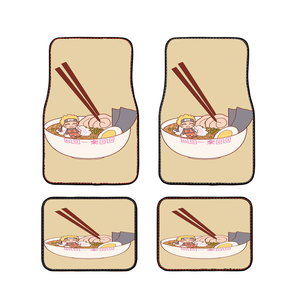 Ramen Ichiraku Naruto Uzumaki Car Floor Mats Accessories
