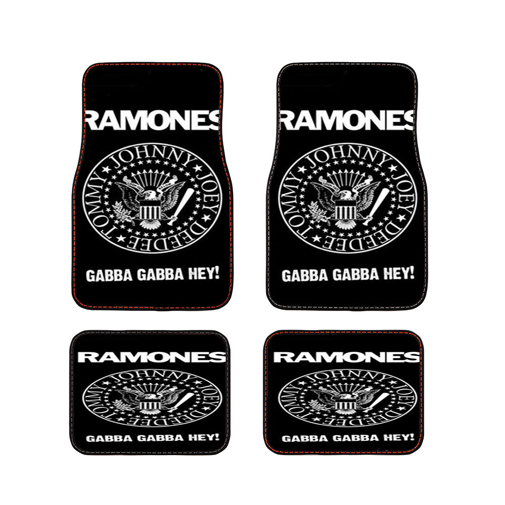 Ramones Gobba Gabba Hey Car Floor Mats Accessories