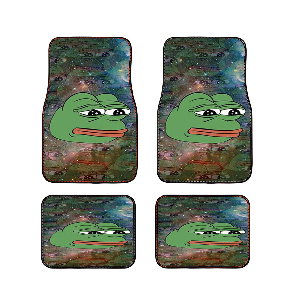 Rare Pepe Frog Sad Car Floor Mats Accessories