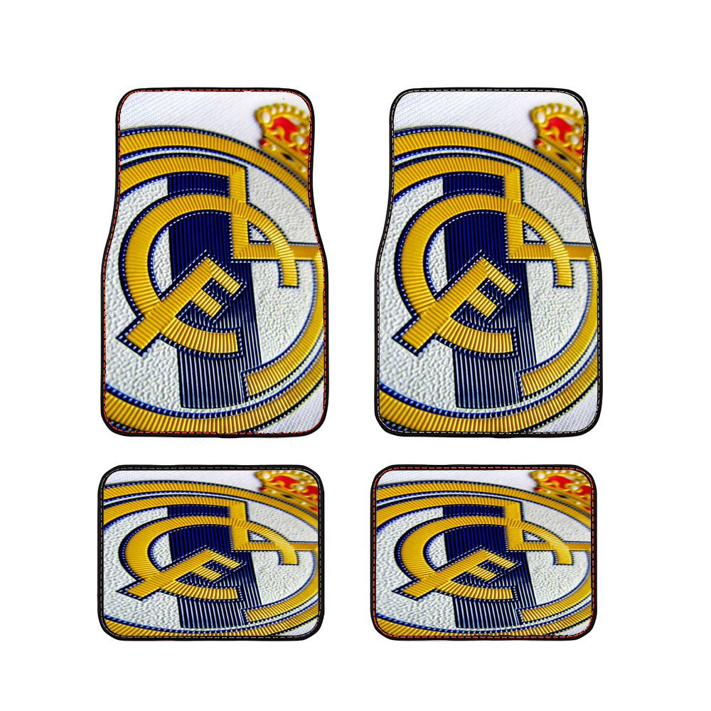 Real Madrid Logo Car Floor Mats Accessories