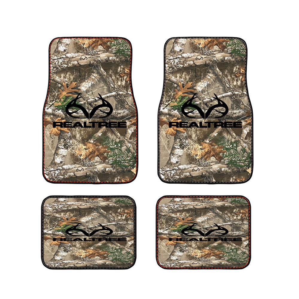 Realtree Black X Skinit Camouflage Car Floor Mats Accessories