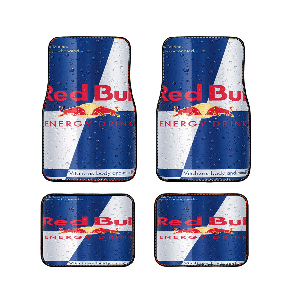 Red Bull 50 Ml Energy Drink Ice Ca Car Floor Mats Accessories