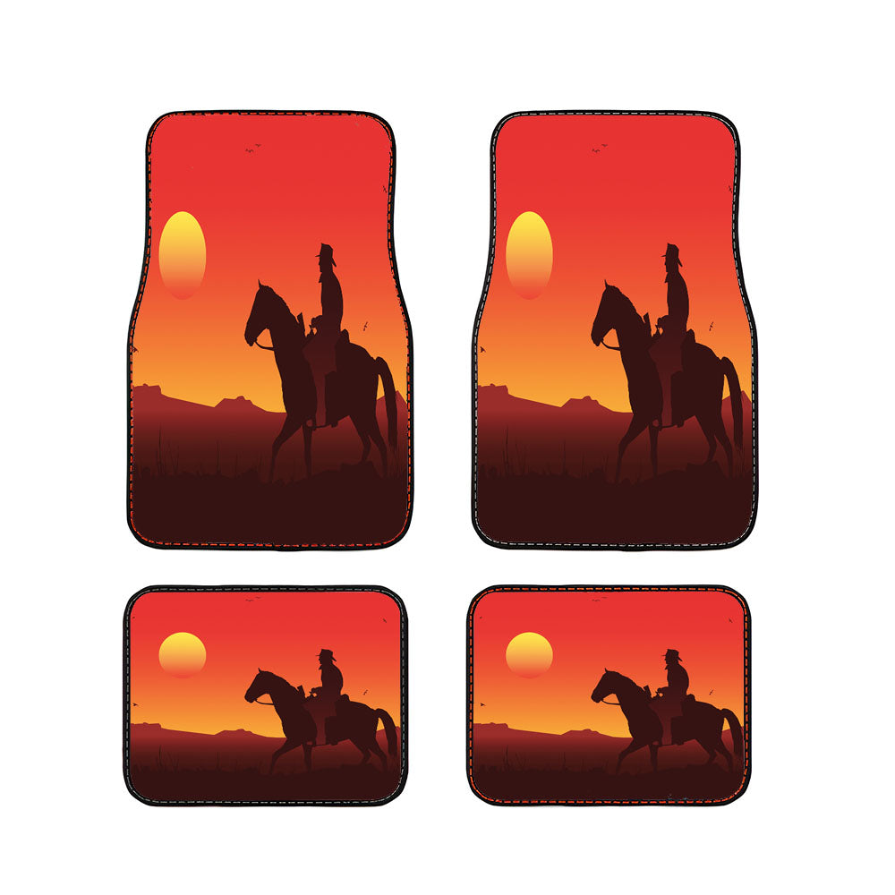 Red Dead Redemption Horse Car Floor Mats Accessories