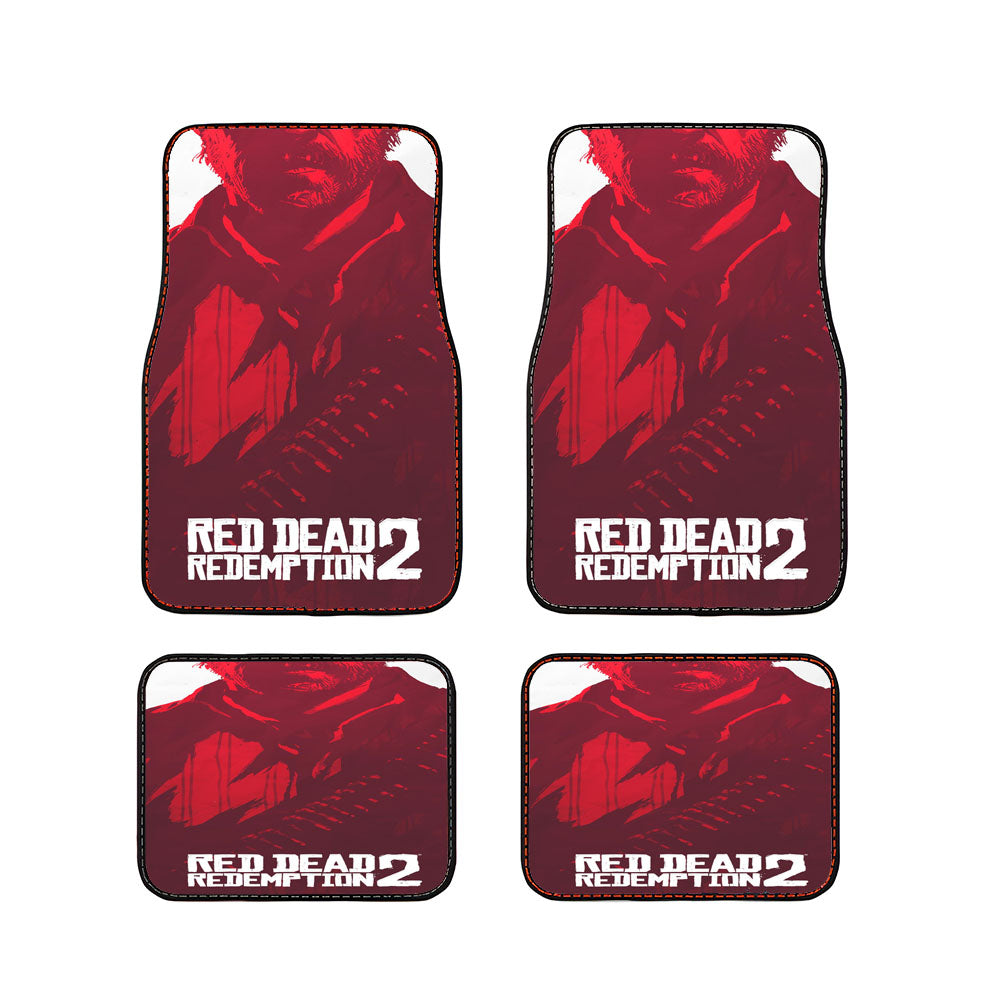 Red Dead Redemption Poster A Car Floor Mats Accessories