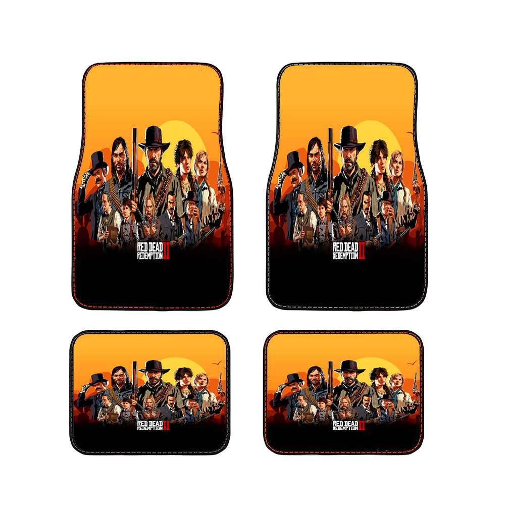 Red Dead Redemption Ii Characters Car Floor Mats Accessories