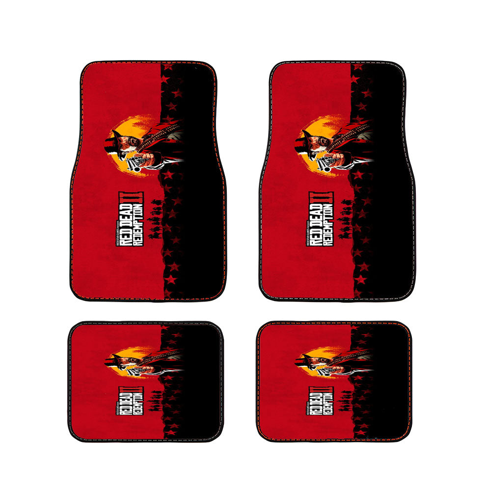 Red Dead Redemption Ii Games Car Floor Mats Accessories
