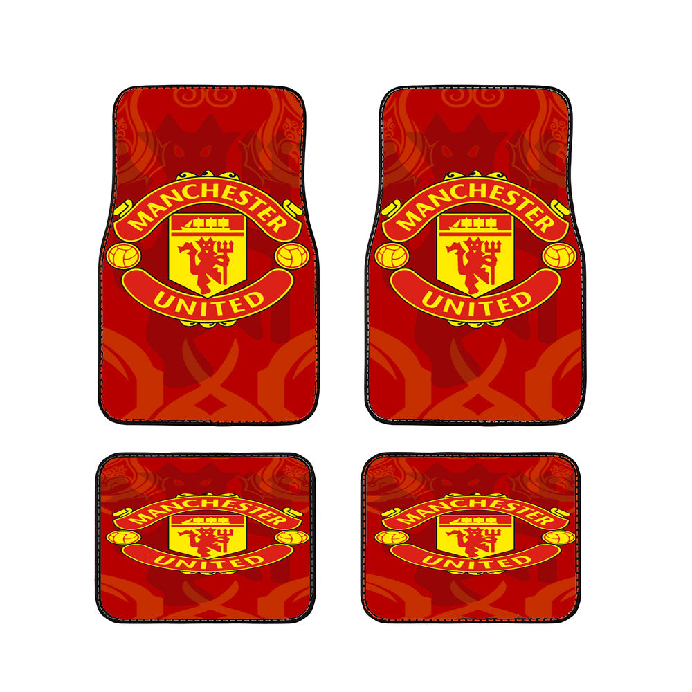 Red Devil Manchester United Car Floor Mats Accessories