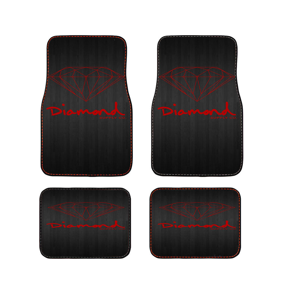 Red Diamond Supply Co Dark Wood Car Floor Mats Accessories