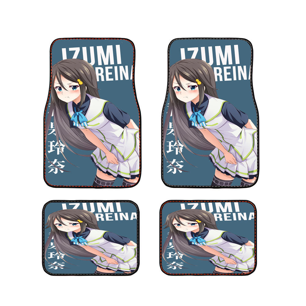 Reina Izumi Musaigen No Phantom World Anime Car Floor Mats Accessories