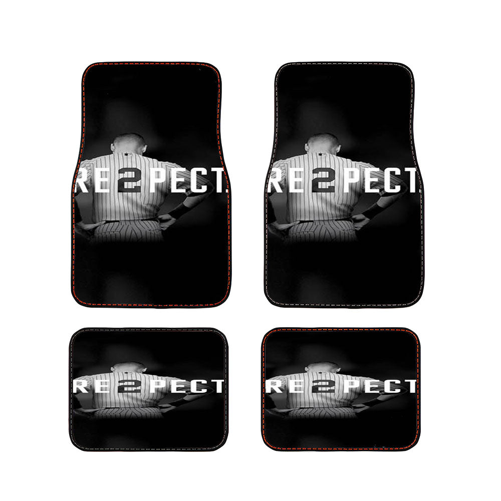 Respect Derek Jeter Repect Car Floor Mats Accessories