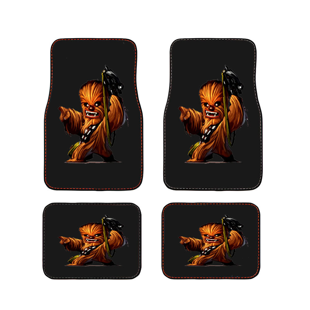 Return Of The Jedi Sci Fi The Force Chewbacca Car Floor Mats Accessories