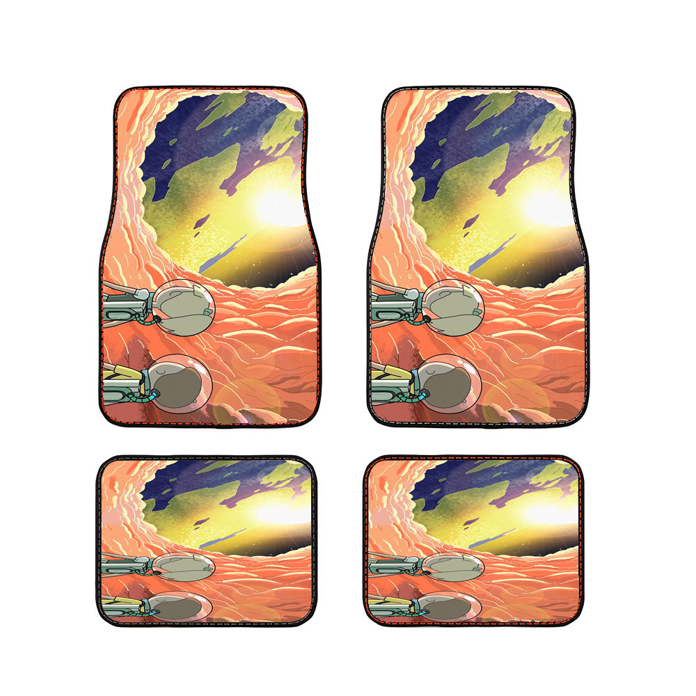 Rick And Morty Anatomy Park Car Floor Mats Accessories