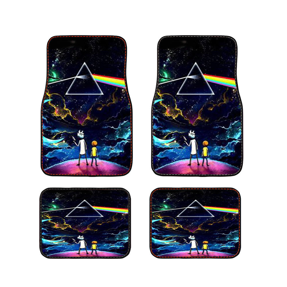 Rick And Morty Galaxy Car Floor Mats Accessories