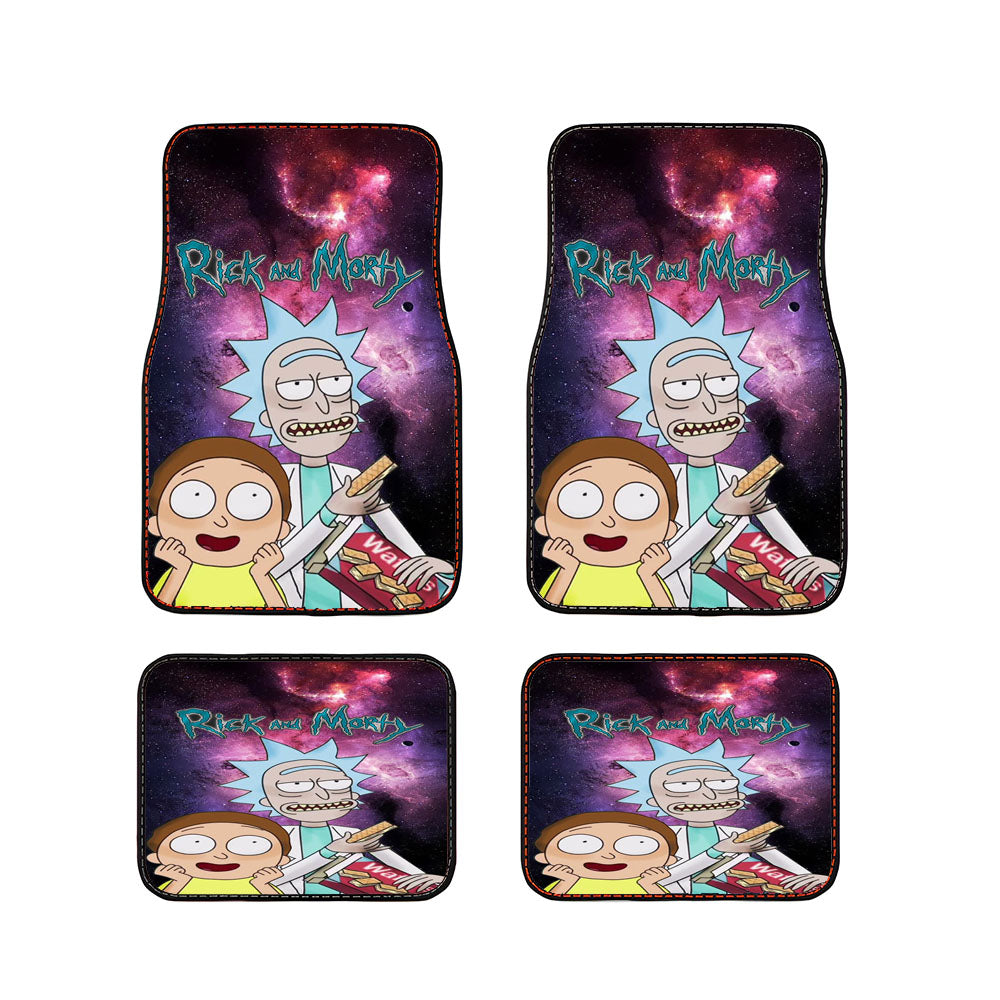 Rick And Morty Spaceship Car Floor Mats Accessories