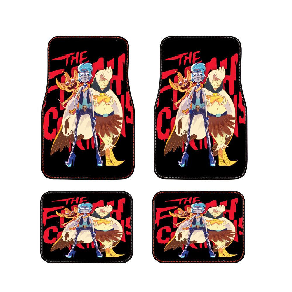 Rick And Morty The Flesh Curtains Car Floor Mats Accessories