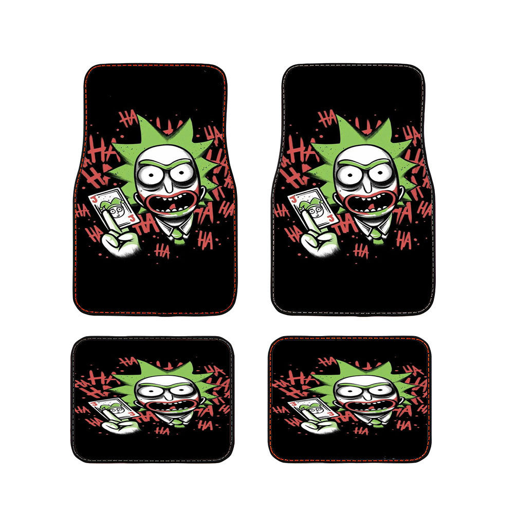 Rick And Morty The Joker Car Floor Mats Accessories