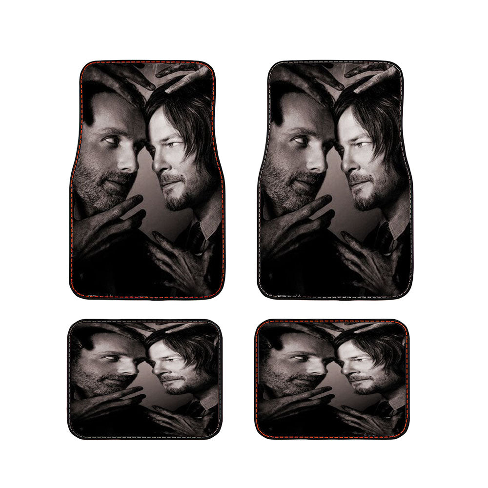 Rick Grimes Daryl Dixon Car Floor Mats Accessories