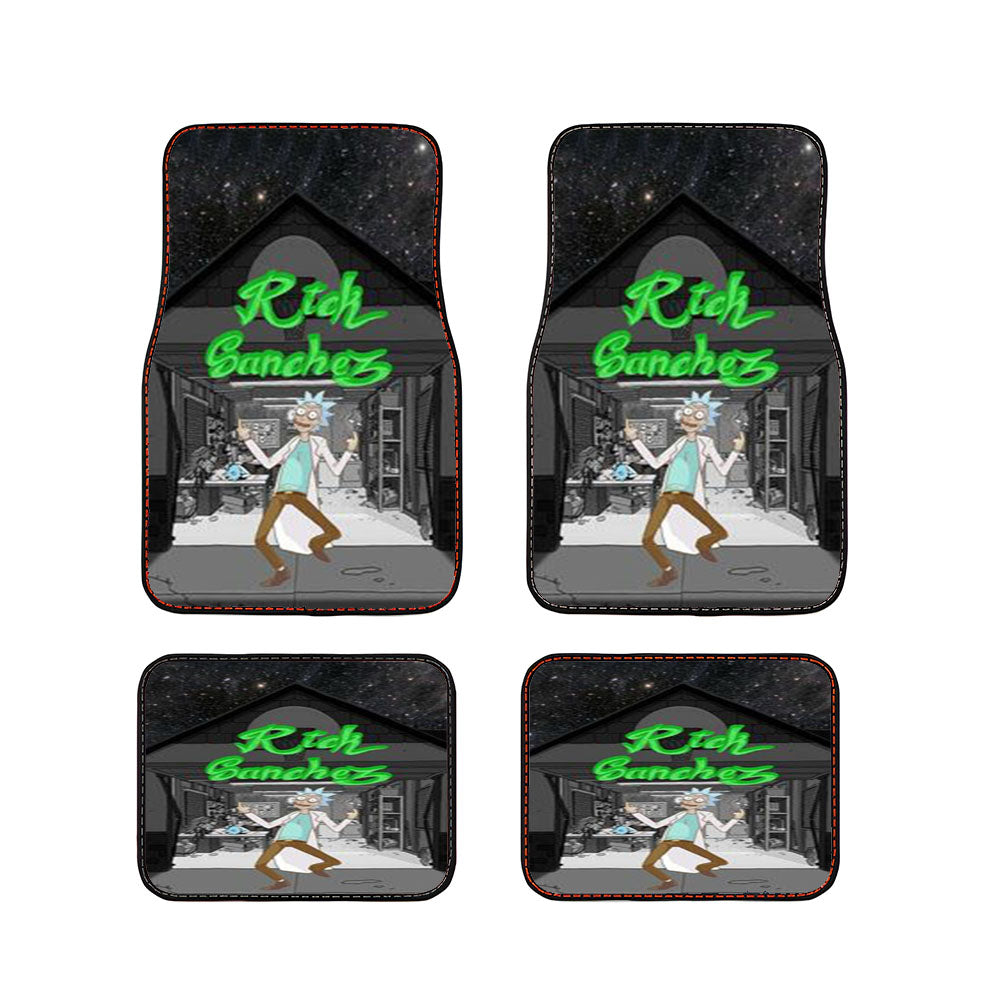 Rick Sanchez Car Floor Mats Accessories