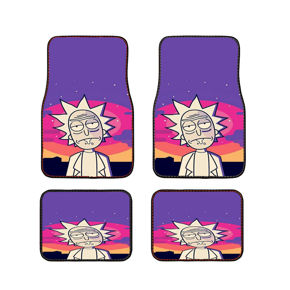 Rick Sunset Art Car Floor Mats Accessories