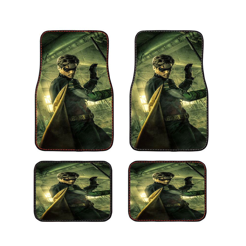 Robin Dick Grayson Titans Dc Comics Brenton Thwaites Car Floor Mats Accessories