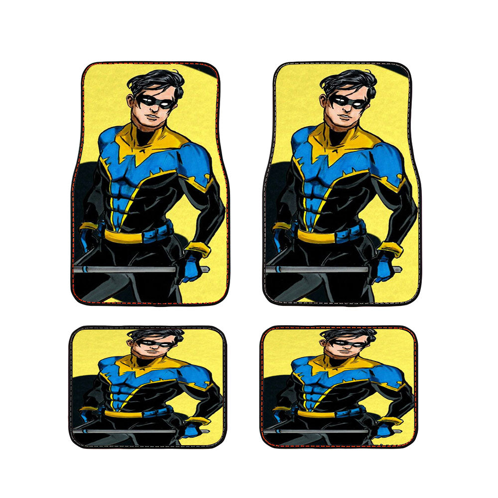 Robin Dick Grayson Titans Dc Comics Nightwings Car Floor Mats Accessories